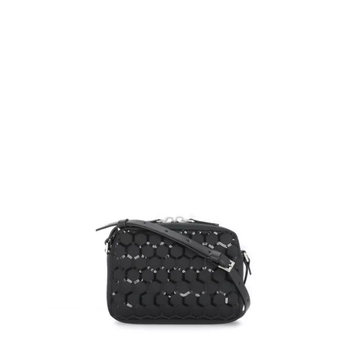 Fabiana Filippi Black Leather Shoulder Bag Black Borsa a tracolla