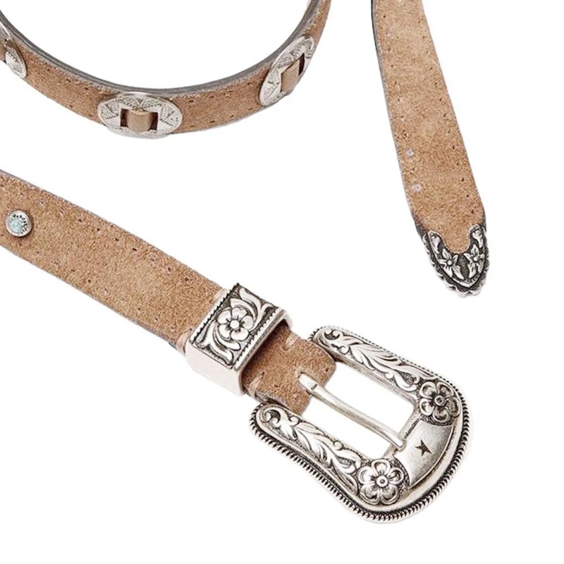 Golden Goose Gürtel Washed Nubuck Belt Brown(Image 4)
