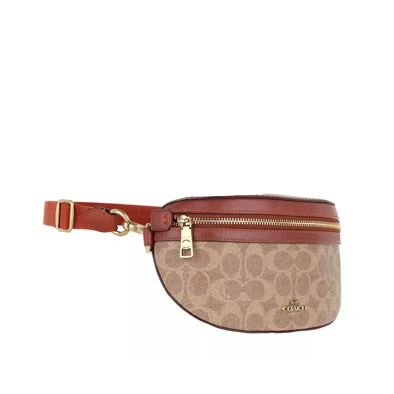 Coach Gürteltasche Coated Canvas Signature Bethany Belt Bag B4/Tan Rust(Image 3)