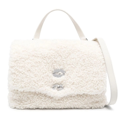 Zanellato Schultertasche Postina Dolly Bag White