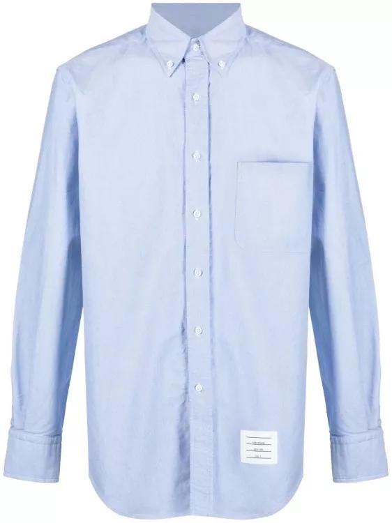 Thom Browne - Light Blue Cotton Shirt - Größe 3 - blue