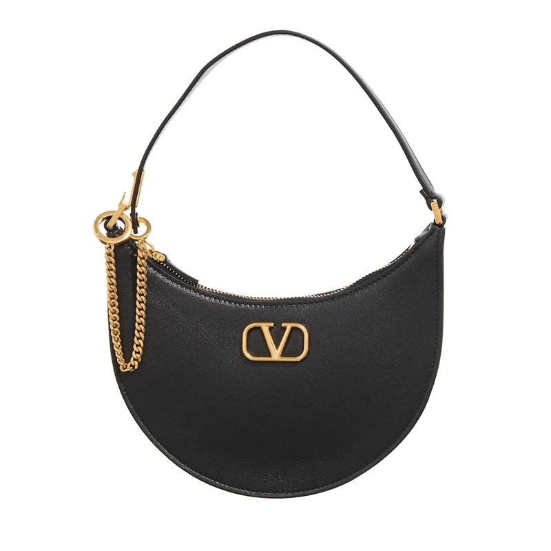 Valentino Garavani Schultertasche Mini Hobo VSling Nero