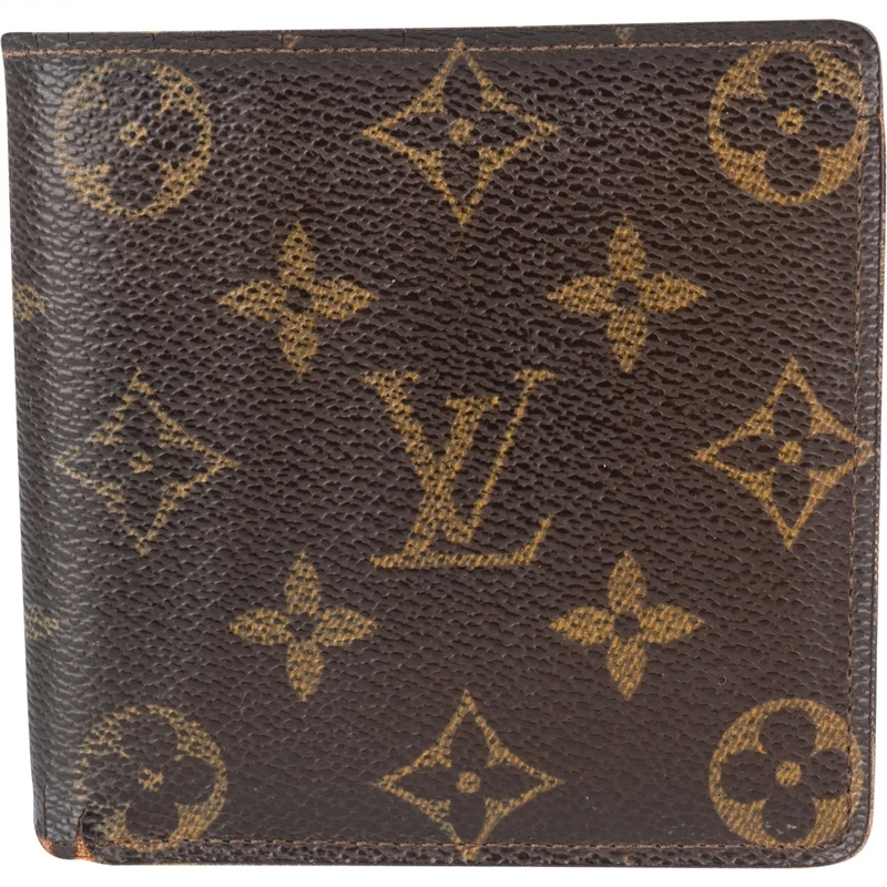 Louis Vuitton Tote Louis Vuitton Canvas Monogram Marco Wallet braun