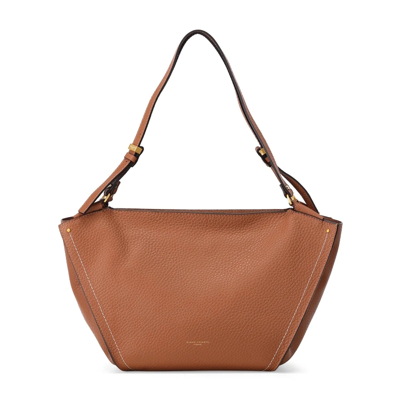 Gianni Chiarini Sac à bandoulière Tasche Bloom aus Leder schwarz
