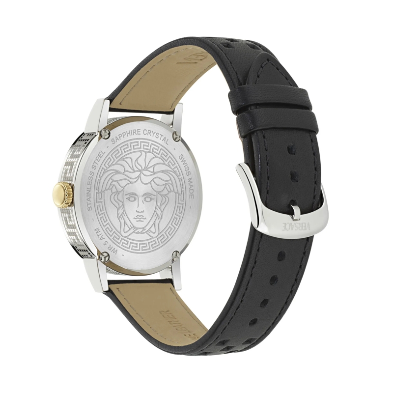 Versace Quarzuhr Quarz-Analoguhr Versace Albireo schwarz(Image 3)