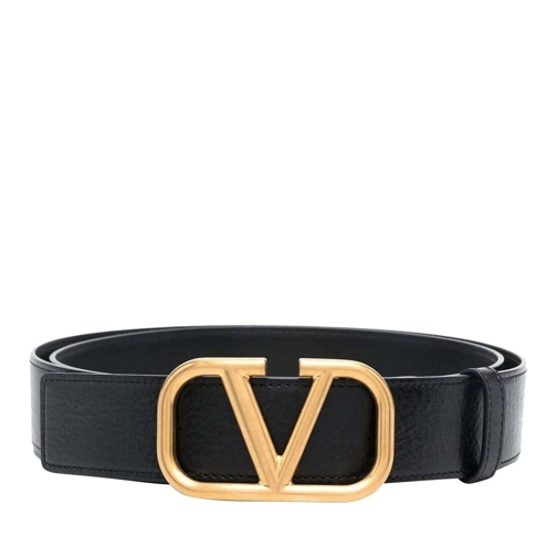 Valentino Ledergürtel Garavani Belts Black schwarz