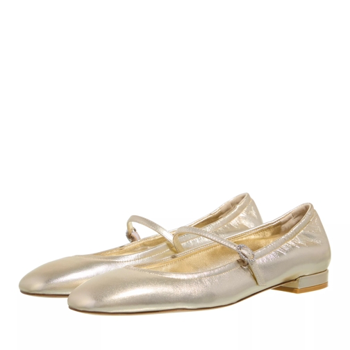Stuart Weitzman Claris Ballet Flat Light Gold Ballerina Slipper
