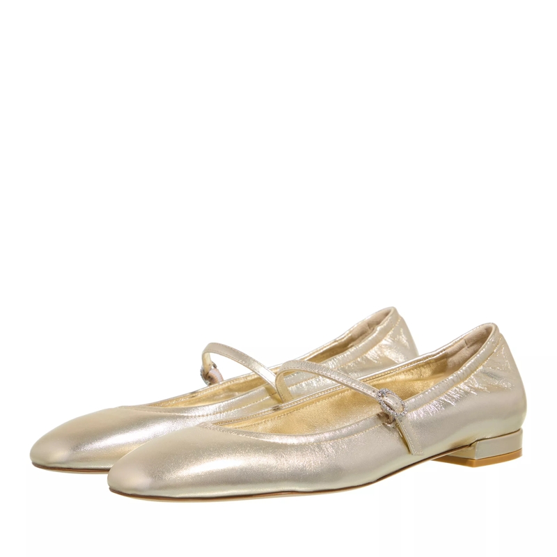 Stuart Weitzman Ballerinas Claris Ballet Flat Light Gold