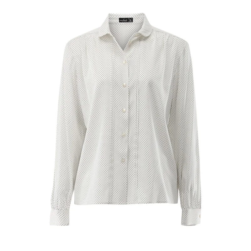 VAN LAACK Bluse Bluse Modern Fit Uni braun