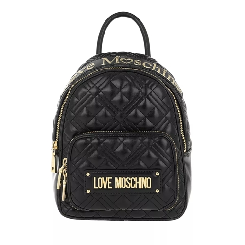 Love Moschino Borsa Quilted Nappa Backpack Nero Zaino