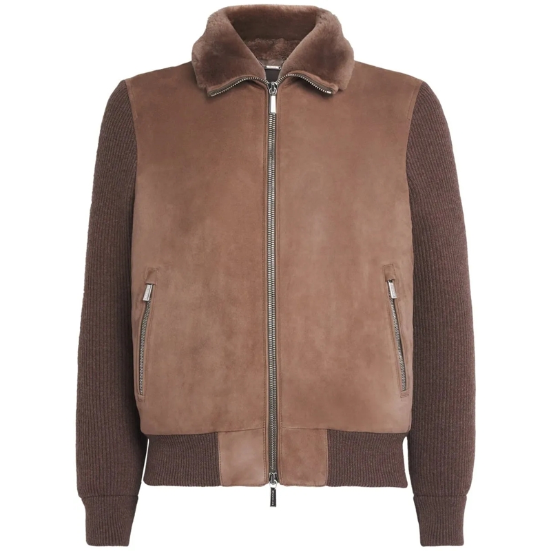 Moorer Bomberjacke Campiglio Bomber Jacket braun