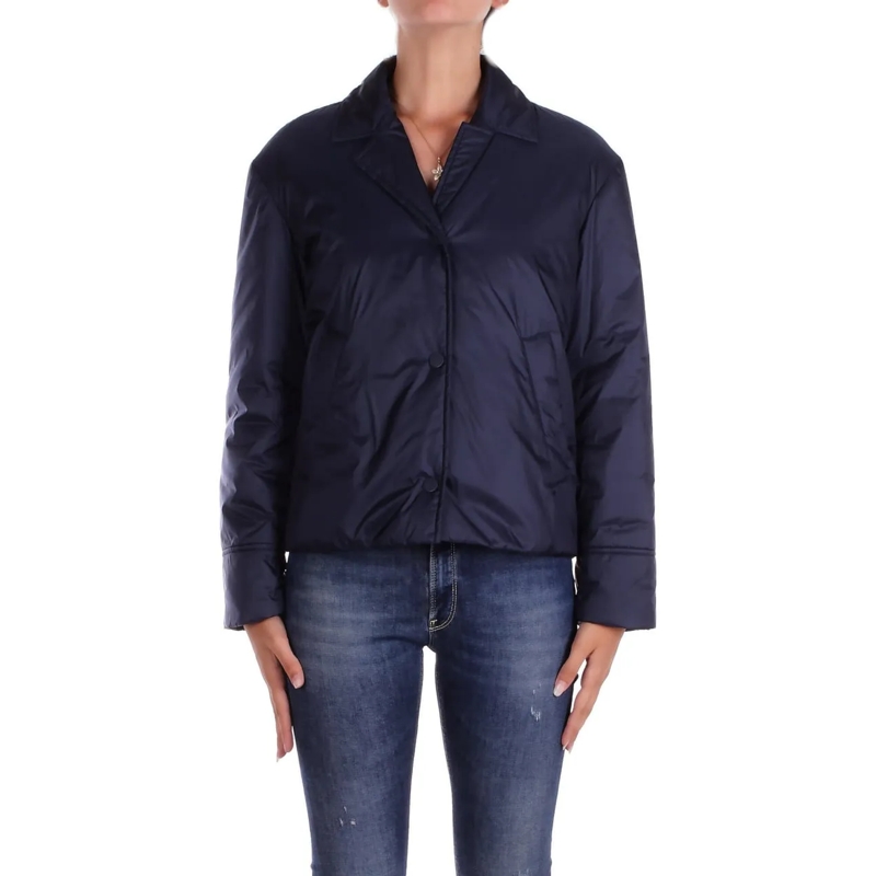 Max Mara Veste de transition Coats Blue blau