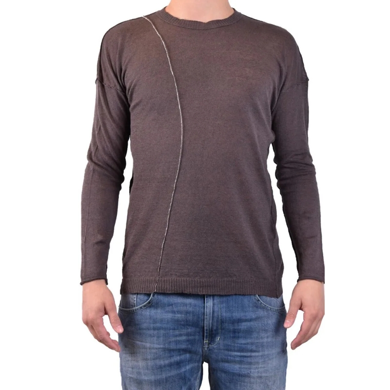 Isabel Benenato Trui Green Cotton Knitwear Sweater Green