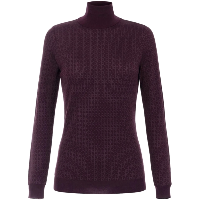 Elisabetta Franchi  Sweaters Bordeaux rot