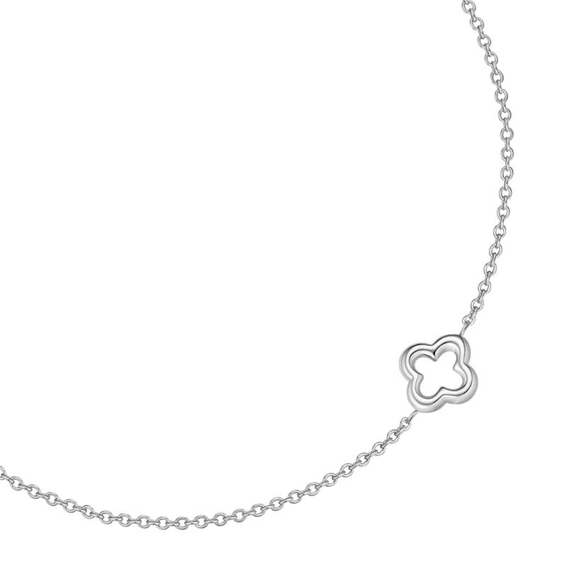 Glanzstücke München Armband Edelstahl Armband Kleeblatt silber(Image 3)