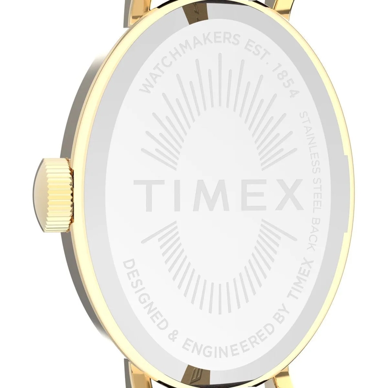 Timex Automatikuhr Quarz-Analoguhr Cavatina braun(Image 16)
