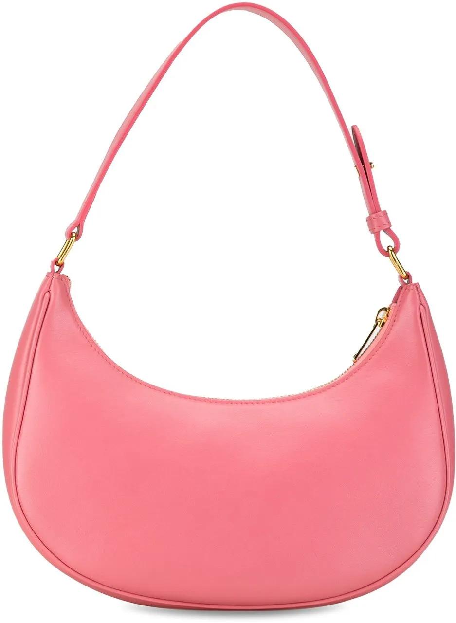 Celine Hobo bags 2021 Leather Ava Shoulder Bag in poeder roze