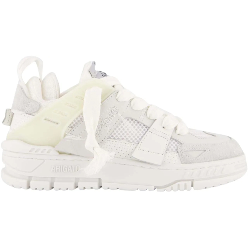 Axel Arigato Low-Top-Sneaker Dames Area Patchwork Sneaker Wit weiß