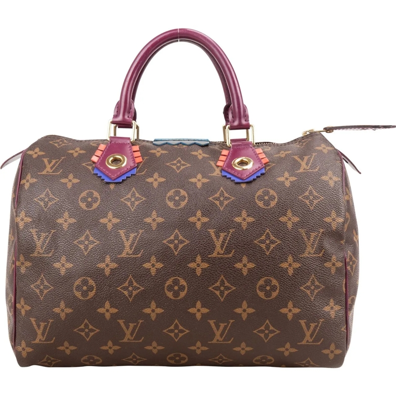 Louis Vuitton Tote Louis Vuitton Monogram Canvas Speedy 30 Totem Hand braun