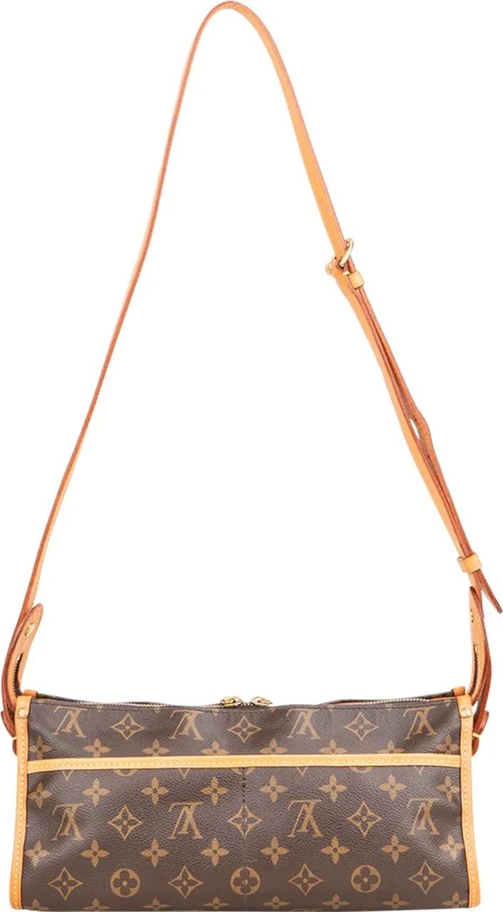 Thumbnail - Louis Vuitton Crossbody Bags - Louis Vuitton Canvas Monogram Long Popincourt Cros - Gr. unisize - in Braun - für Damen