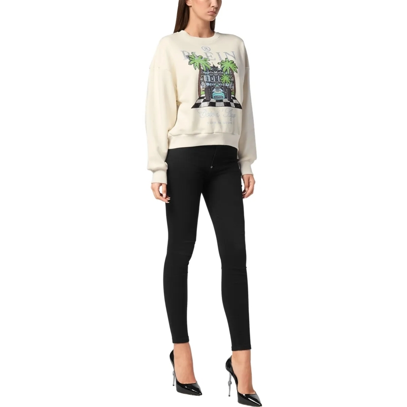 Philipp Plein Top Sweatshirt weiss(Image 4)