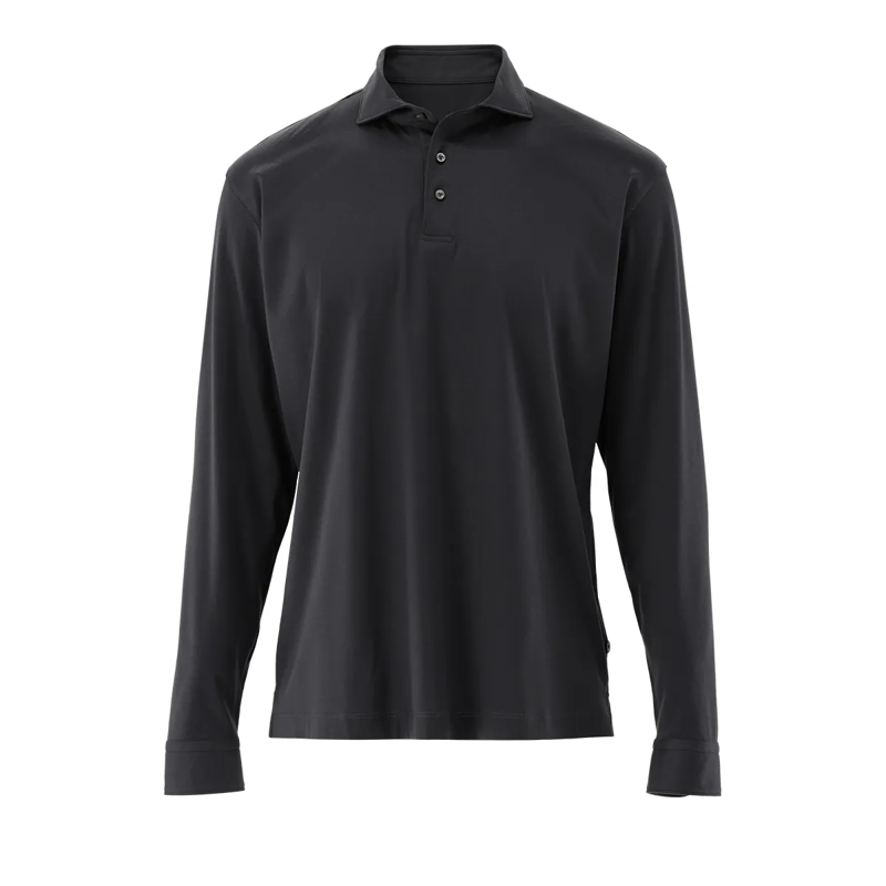 VAN LAACK Hemd Hemd Polo Uni grau