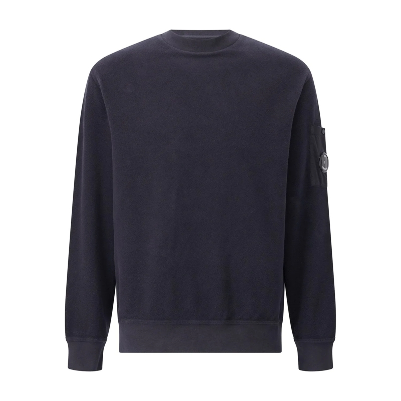 CP Company Pull Sweatshirt mit Logo-Detail Dunkelblau