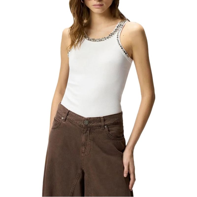 Pinko T-shirt Tops White weiß(Image 5)