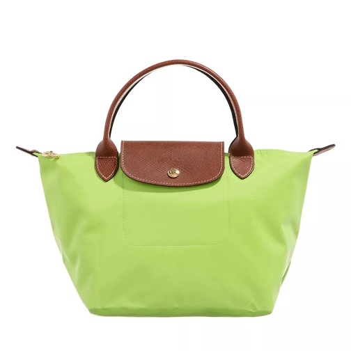 Longchamp Top Handle Bag Small Green Tote
