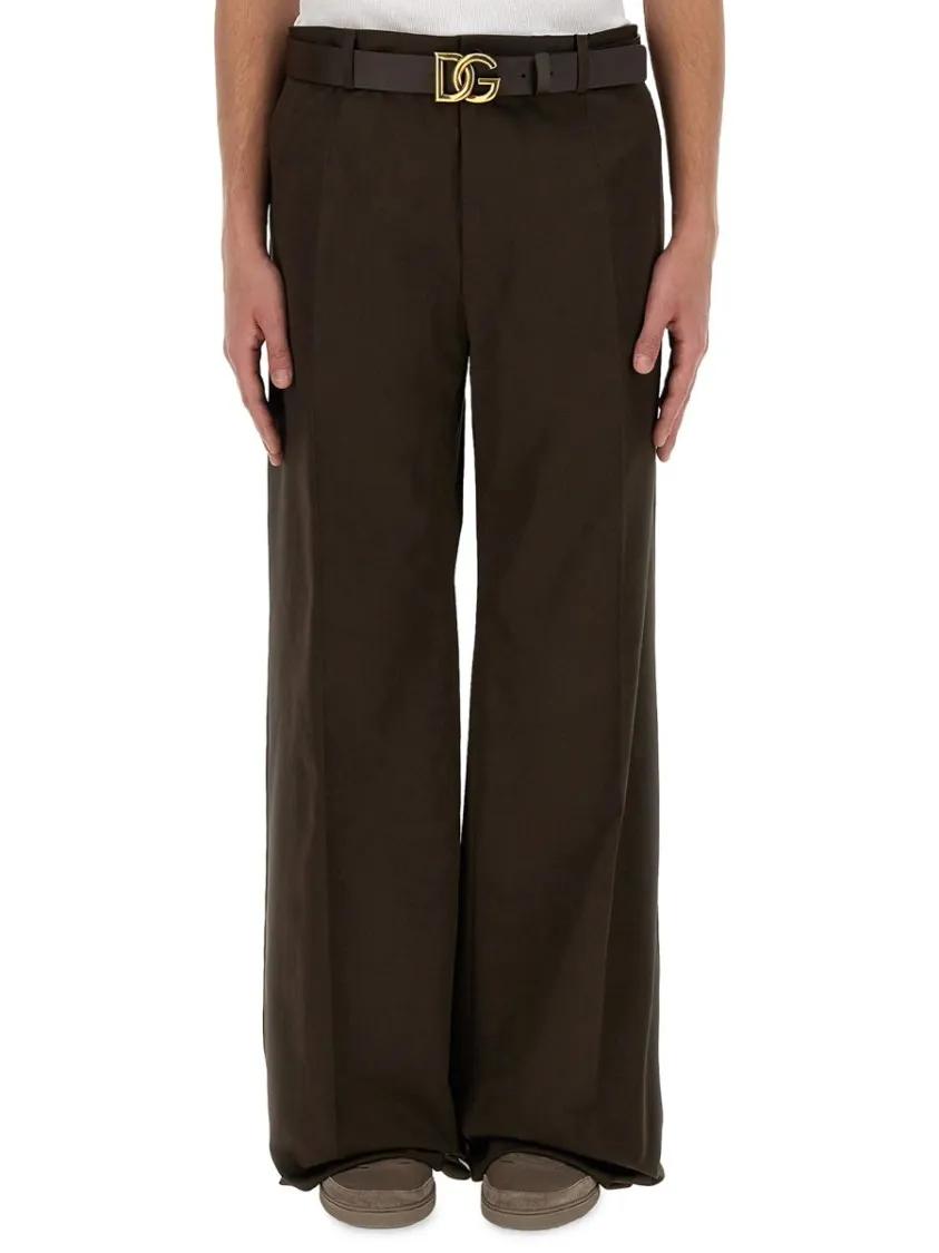 Thumbnail - Dolce&Gabbana - Tailored Pants - Größe 48 - braun