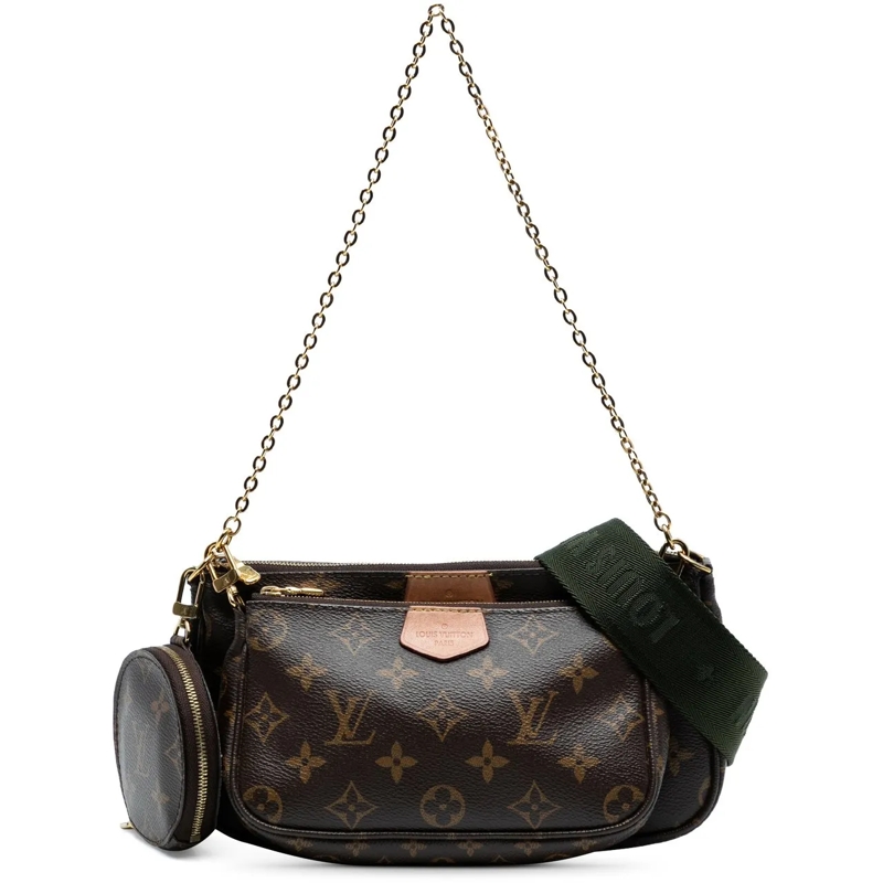 Louis Vuitton Schultertasche Monogram Multi Pochette Accessoires braun