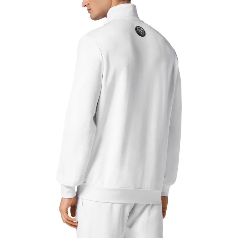 Plein Sport Daunenjacke Sweatjacke Scratch weiss(Image 2)