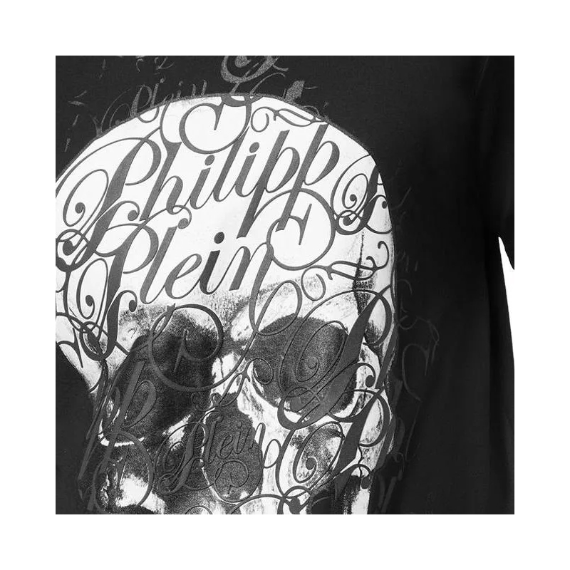 Philipp Plein T-Shirt T-Shirt Coursive schwarz(Image 4)