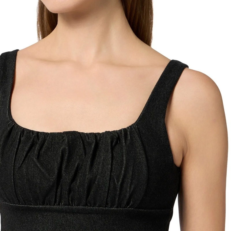 Plein Sport Top Top Denim Touch Ps schwarz(Image 2)