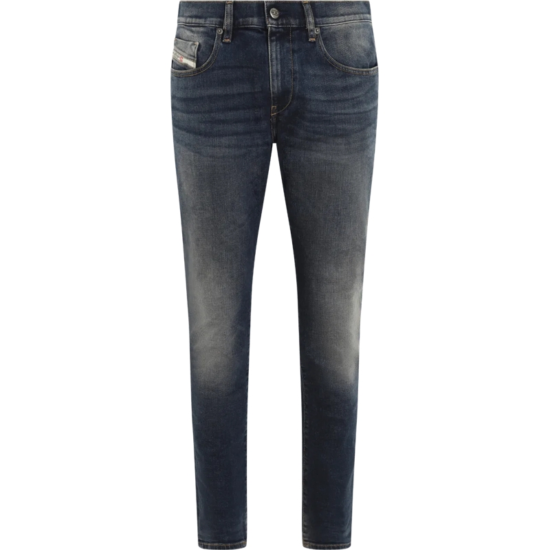 Diesel Jeans Slim Fit Heren 2019 D-Strukt L.32 Trousers blau