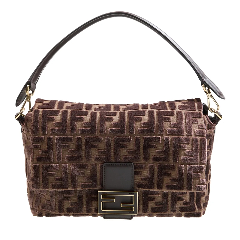 Fendi Baguette Bag Mamma Baguette Chocolate
