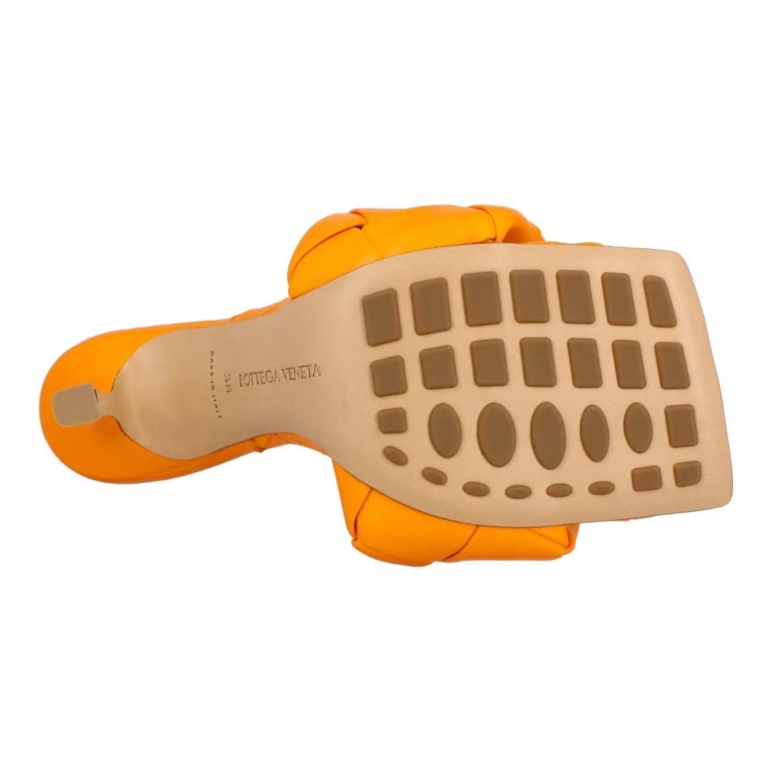 Thumbnail - Bottega Veneta Slipper & Pantoletten - Lido Mule Orange - Gr. 40 (EU) - in Orange - für Damen