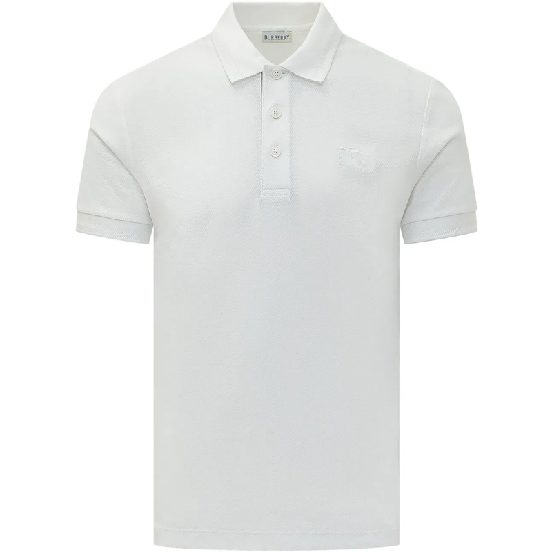 Burberry Polo Polo Shirty Ice in Maglia weiß
