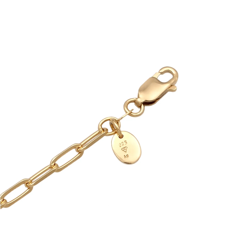 Elli Mittellange Halskette Halskette Marienbild Tropfen Quarz Grün 925 Sterli gold(Image 4)