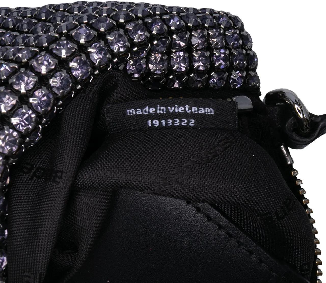 Thumbnail - Alexander Wang Crossbody Bags - Mesh Crystal Heiress Pouch - Gr. unisize - in Schwarz - für Damen