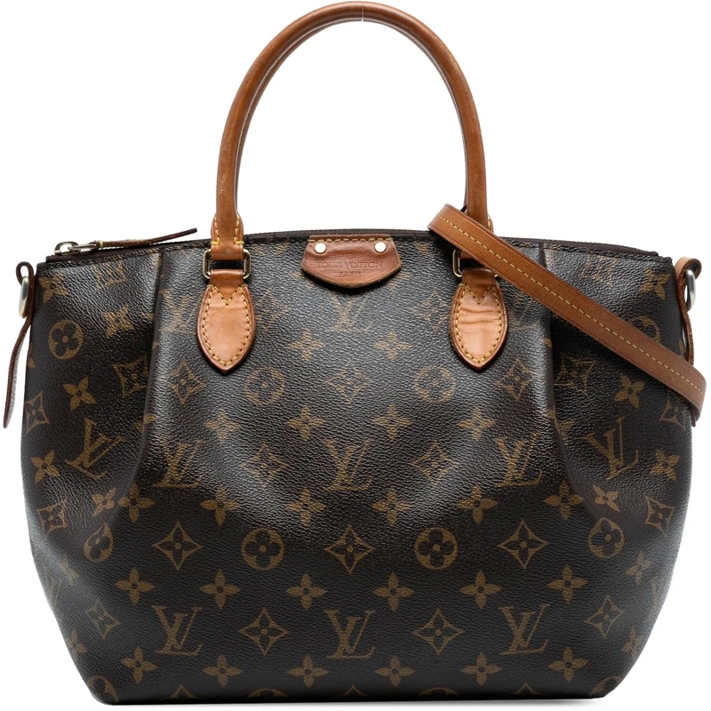 Louis Vuitton Schultertasche Monogram Turenne PM braun