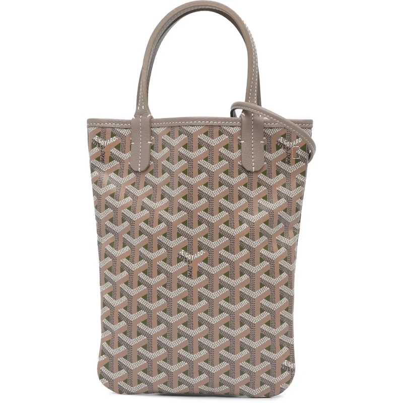 GOYARD Sac à bandoulière Goyardine Poitiers Claire Voie braun