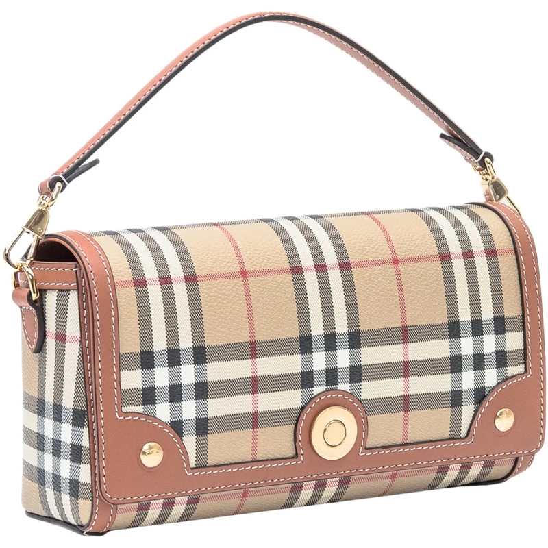 Burberry Schultertasche Borsa a Spalla con Motivo Check mehrfarbig(Image 3)