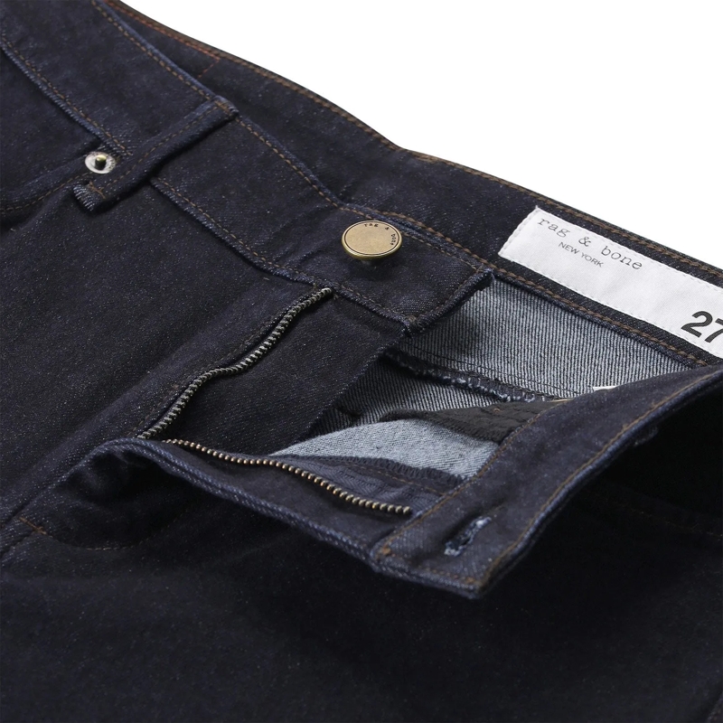 Rag & Bone Jeans Relaxed-Fit Jeans aus Baumwolle dunkelblau(Image 3)