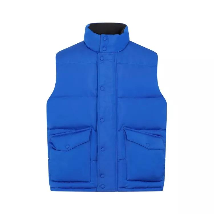 Alexander McQueen - Ultramarine Blue Padded Vest - Größe 52 - blue