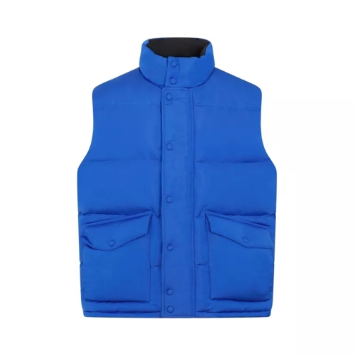 Alexander McQueen Ultramarine Blue Padded Vest Blue 