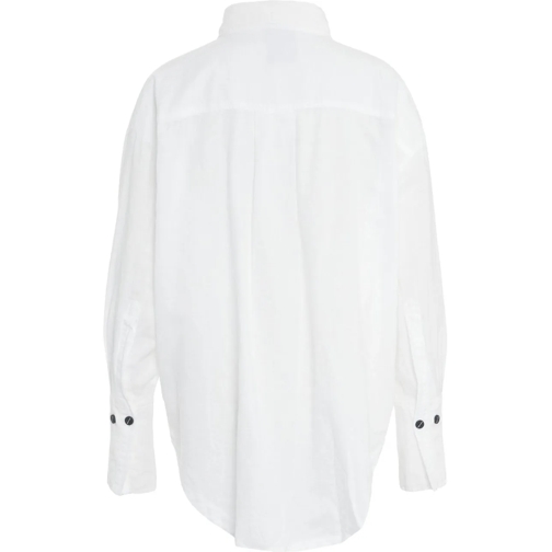 Thom Krom Chemisiers Linen blend oversize shirt weiß (Image 2)