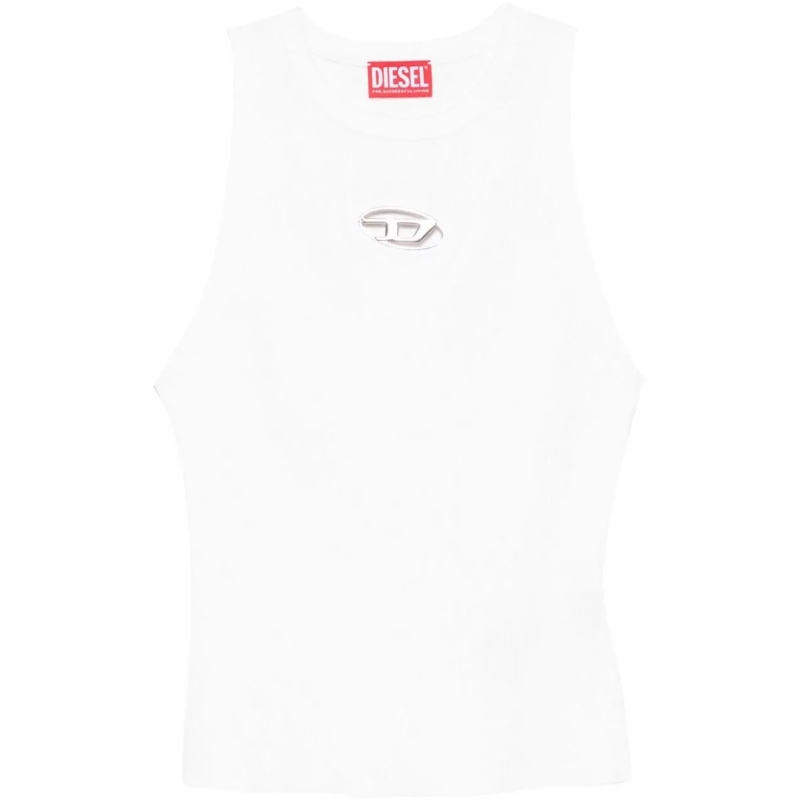 Diesel Chemisier Top White weiß
