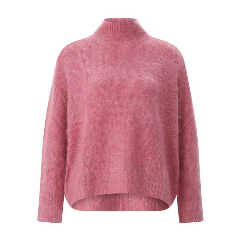 Hemisphere Pullover Pullover aus Kaschmir pink