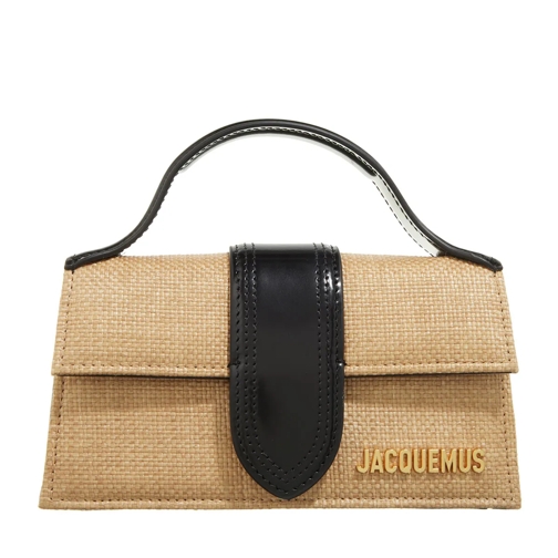 Jacquemus The Bambino Ivory Black Schooltas